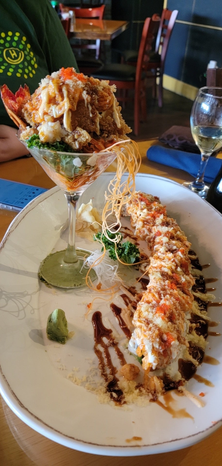 Don't remember what this masterpiece was called, but the tempura