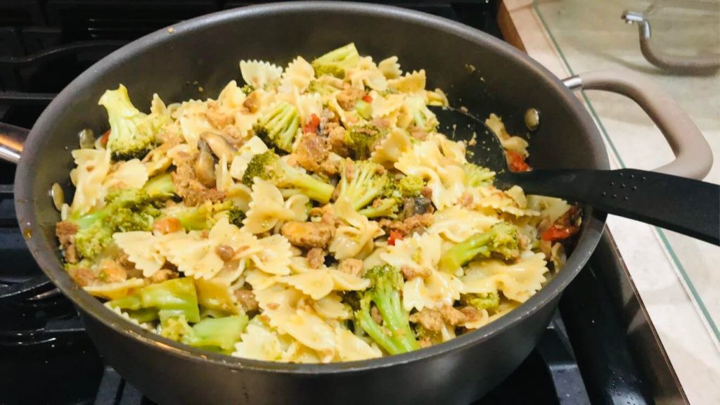 Beyond Spicy Sausage Pasta