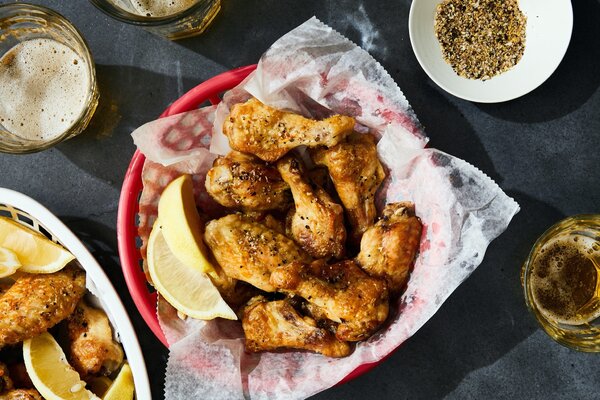 Lemon-Pepper Chicken Wings