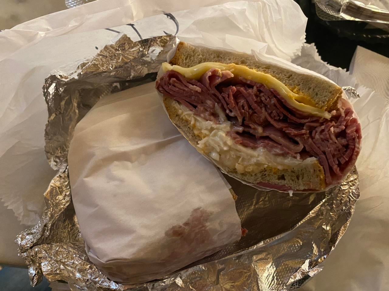 Corned Beef Special from Premier Deli in NYC. Dining and Cooking