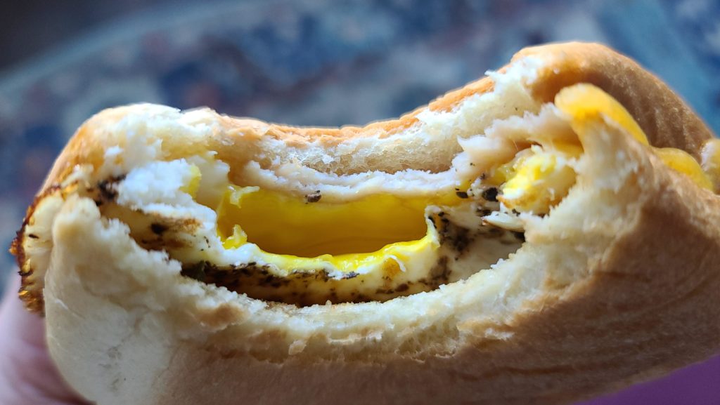 Fried Egg & Melted Aged Cheddar Toasted Sandwich