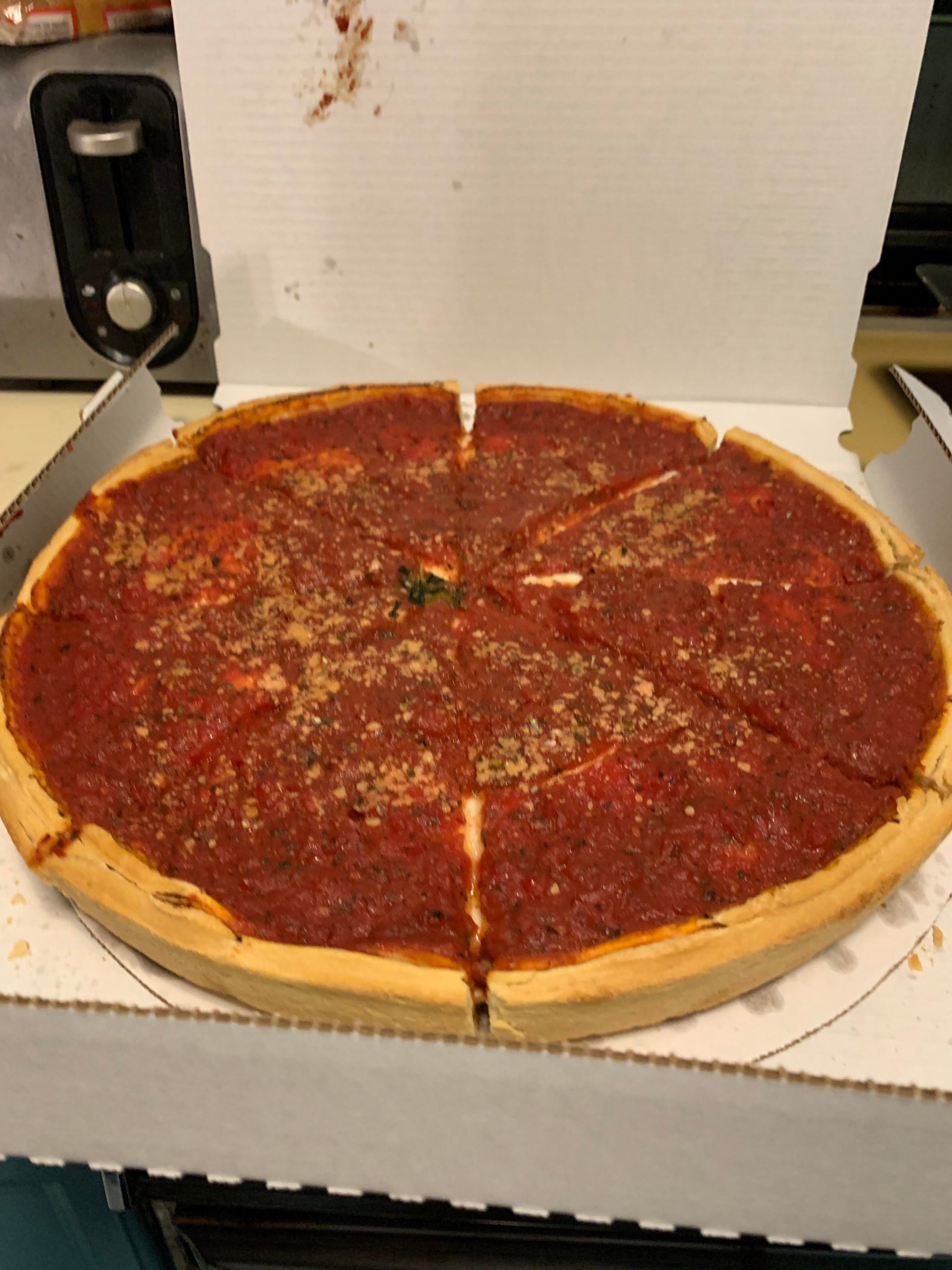 Milano’s on Chicago’s south side. Every single pizza I get from them ...
