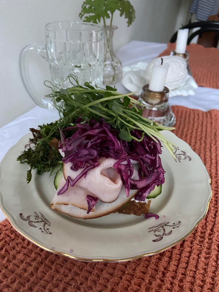 a very danish lunch @284kcals