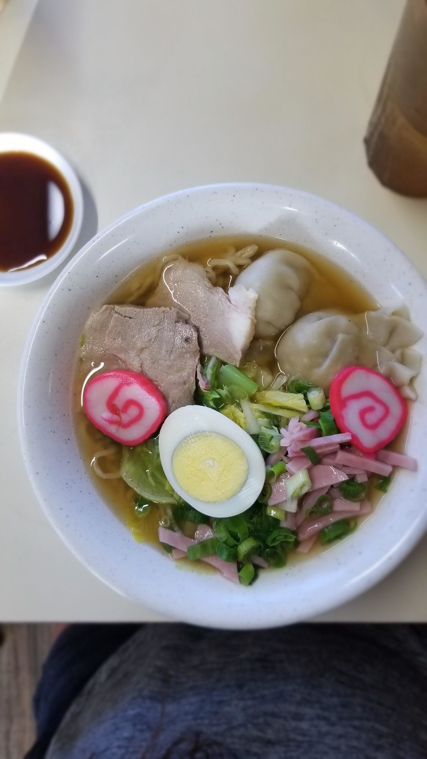 Saimin Special at Hamura Saimin. Kauai, Hawaii. Dining and Cooking