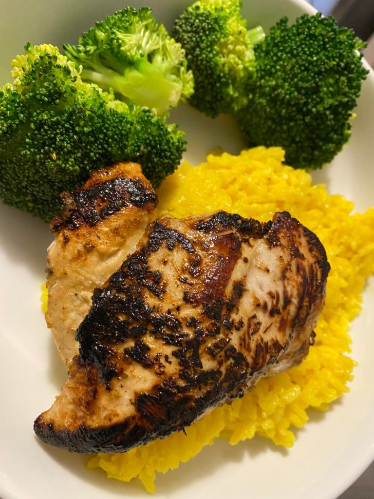 450 Calorie Colourful Dinner