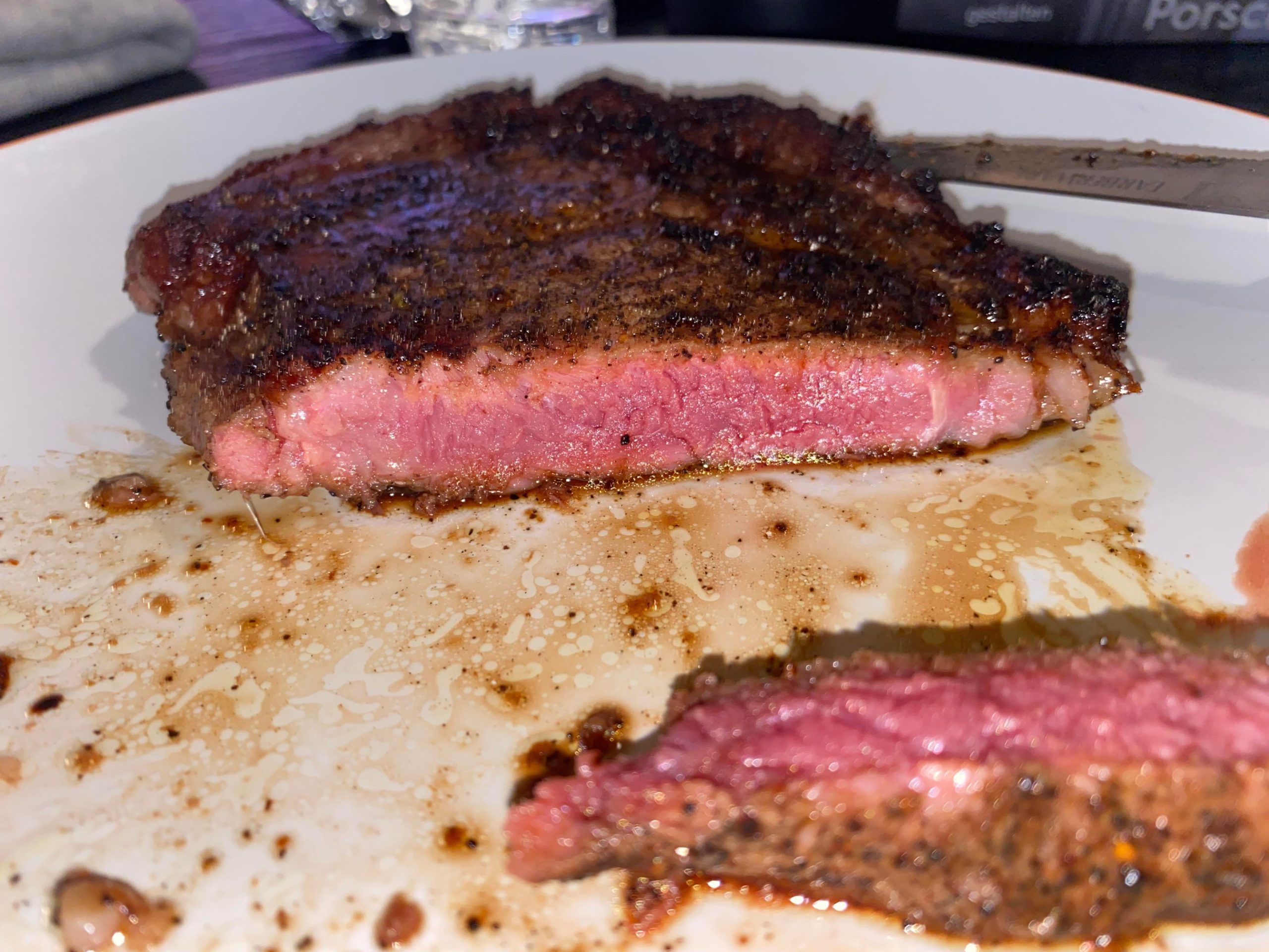Trader Joe’s ribeye on a rainy night Dining and Cooking