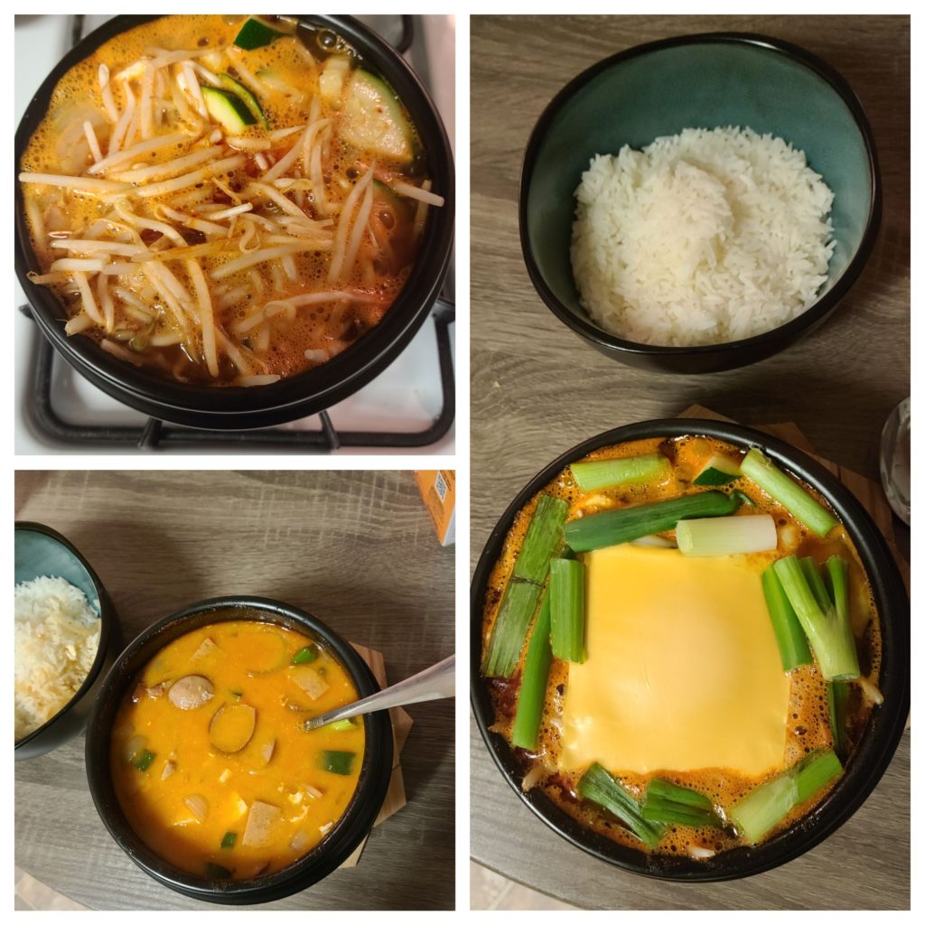 I've made budae-jjigae.
