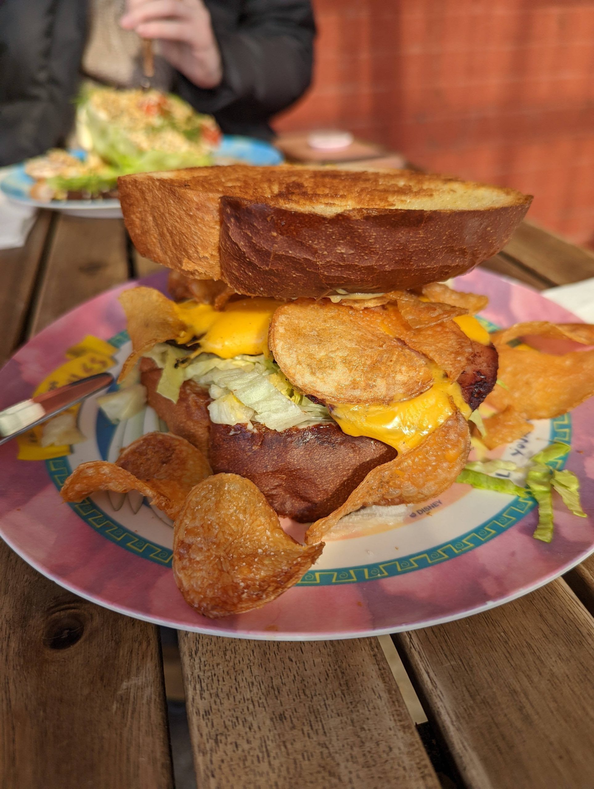 Fried Bologna from Turkey and the Wolf Dining and Cooking