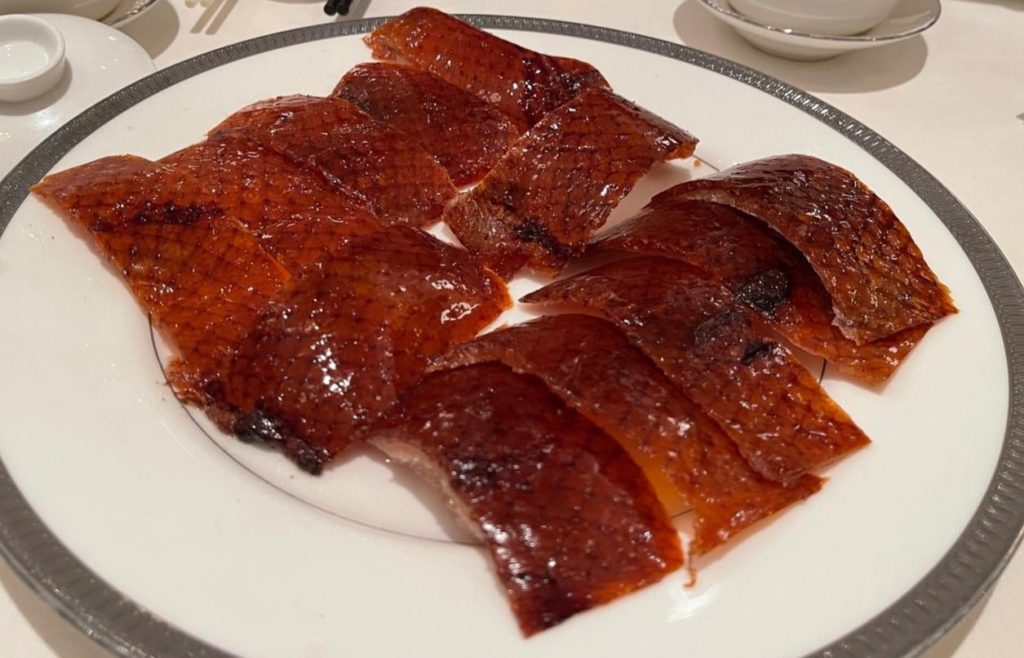 Crispy Peking Duck Skin