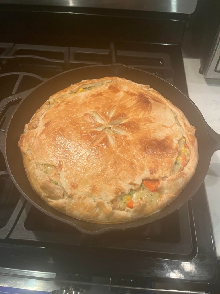 Cast Iron Chicken Pot Pie