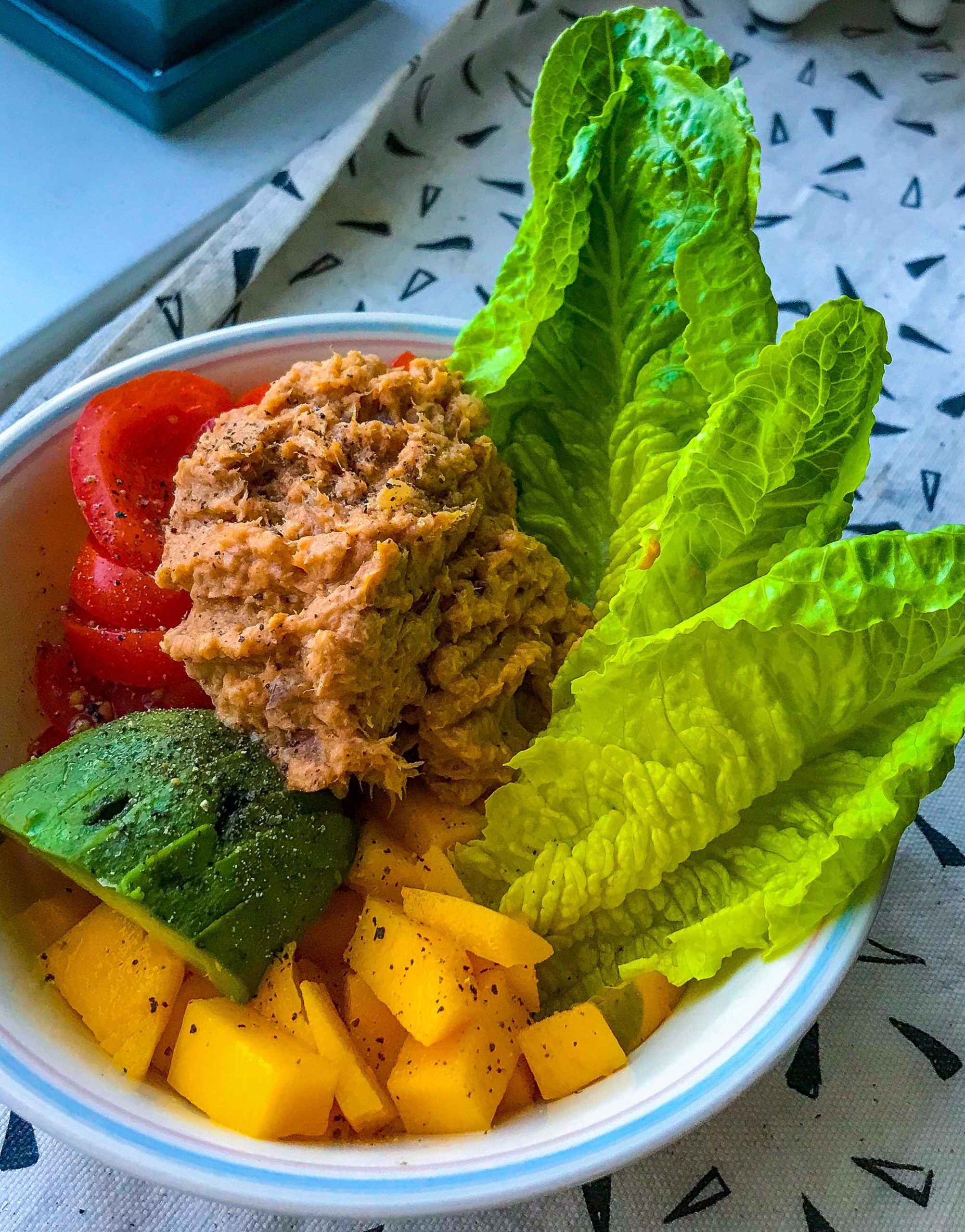 Canned tuna once again saves the day when I don’t feel like cooking