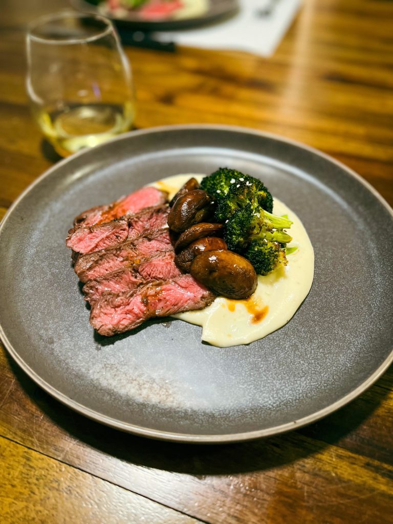 Took a shot at American Wagyu flat iron