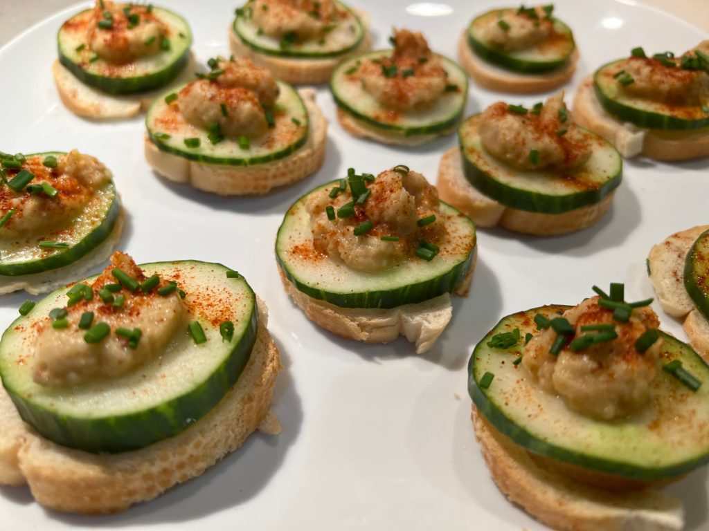 Deviled Chickpea Bites