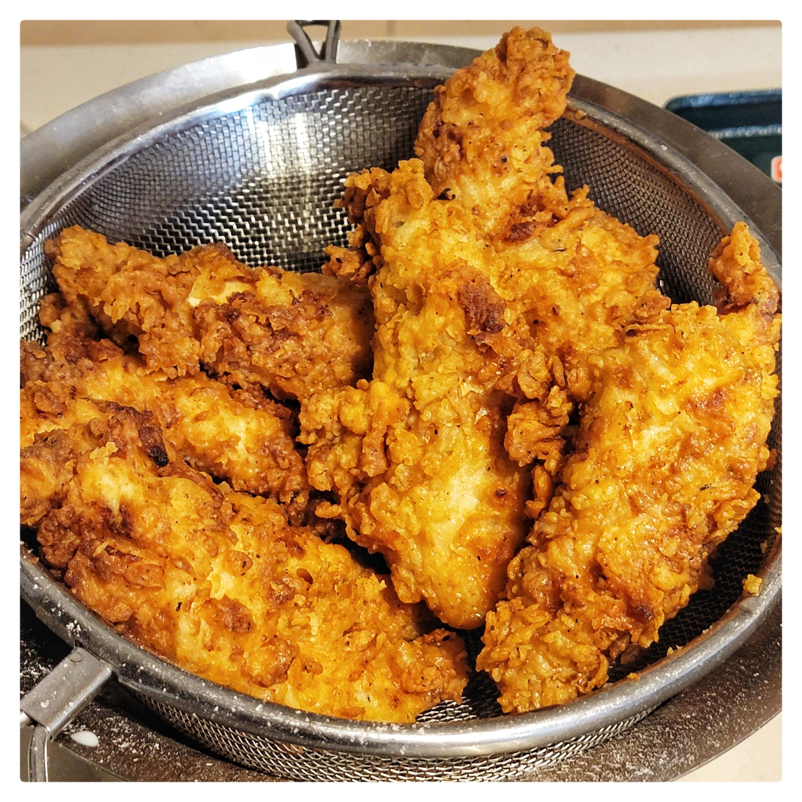 Buttermilk Soaked Fried Chicken Tenders Dining and Cooking