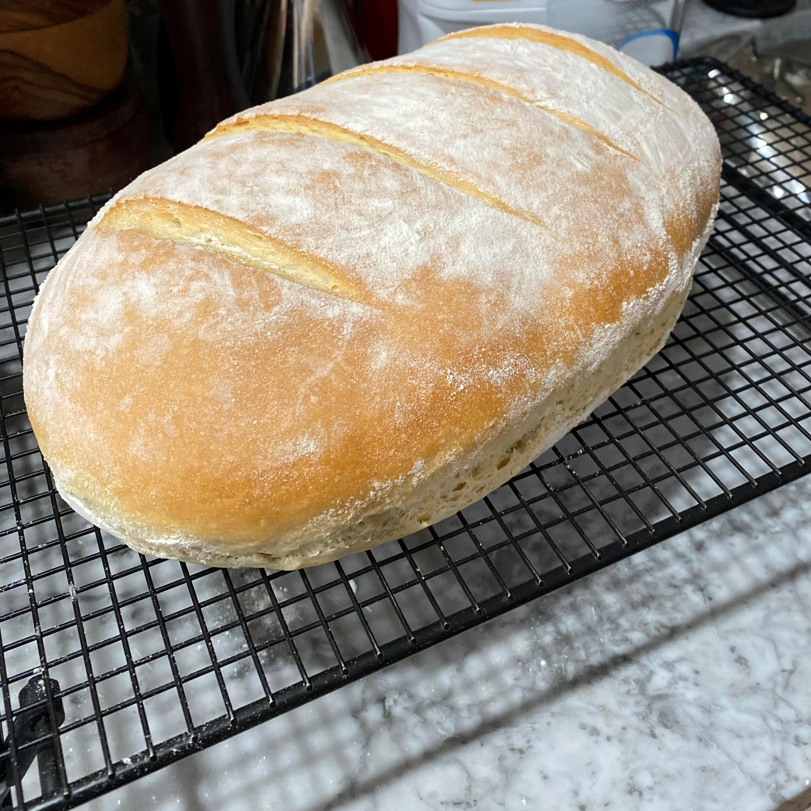 First time doing Paul Hollywood's bloomer loaf Dining and Cooking