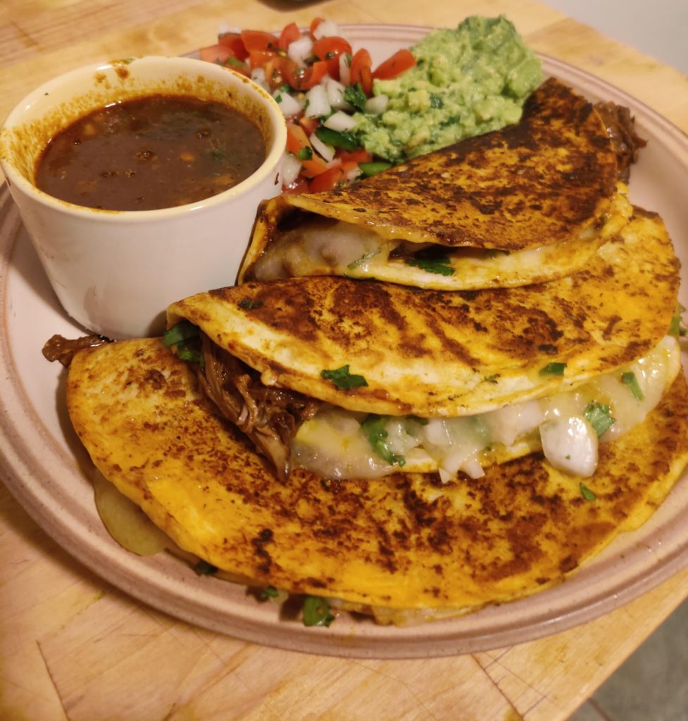 Homemade Short Rib Birria Tacos