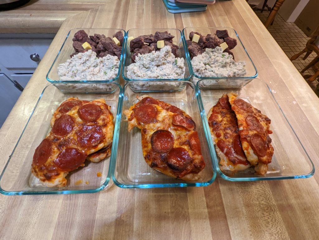 meal prep for 3 day work week, 12 hour shifts two meals per shift