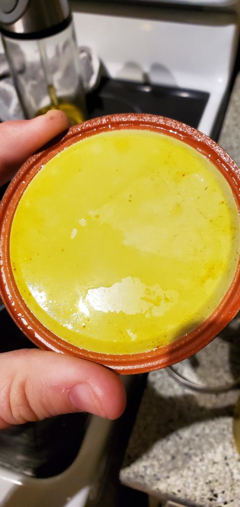 Is this rust on the lid of a jar of dill pickles?