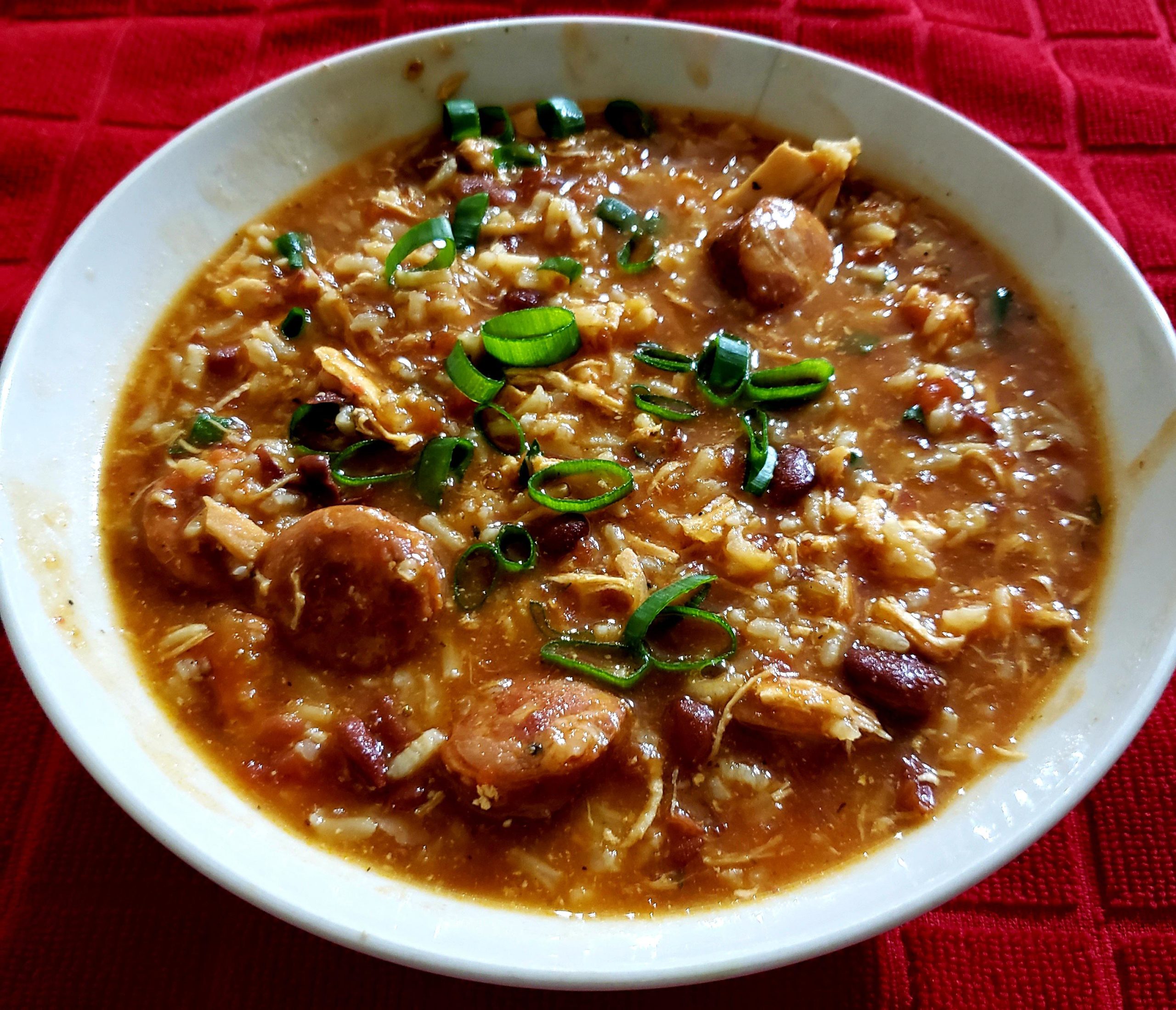 Gumbo inspired stew Dining and Cooking