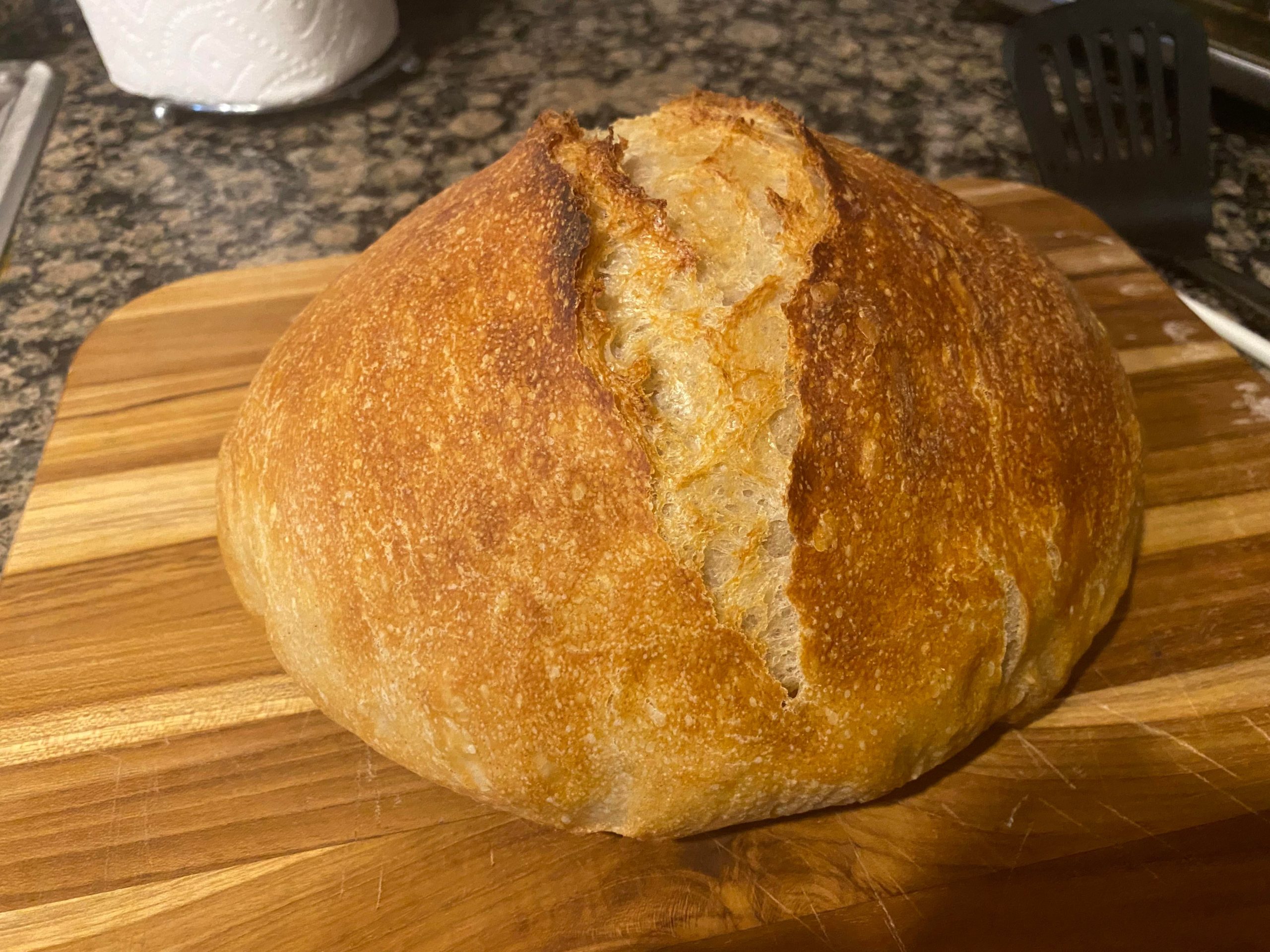 My first successful sourdough loaf since moving from sealevel to high altitude! Dining and