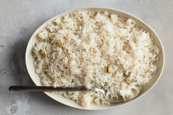 Challaw (Cardamom and Cumin Basmati Rice)