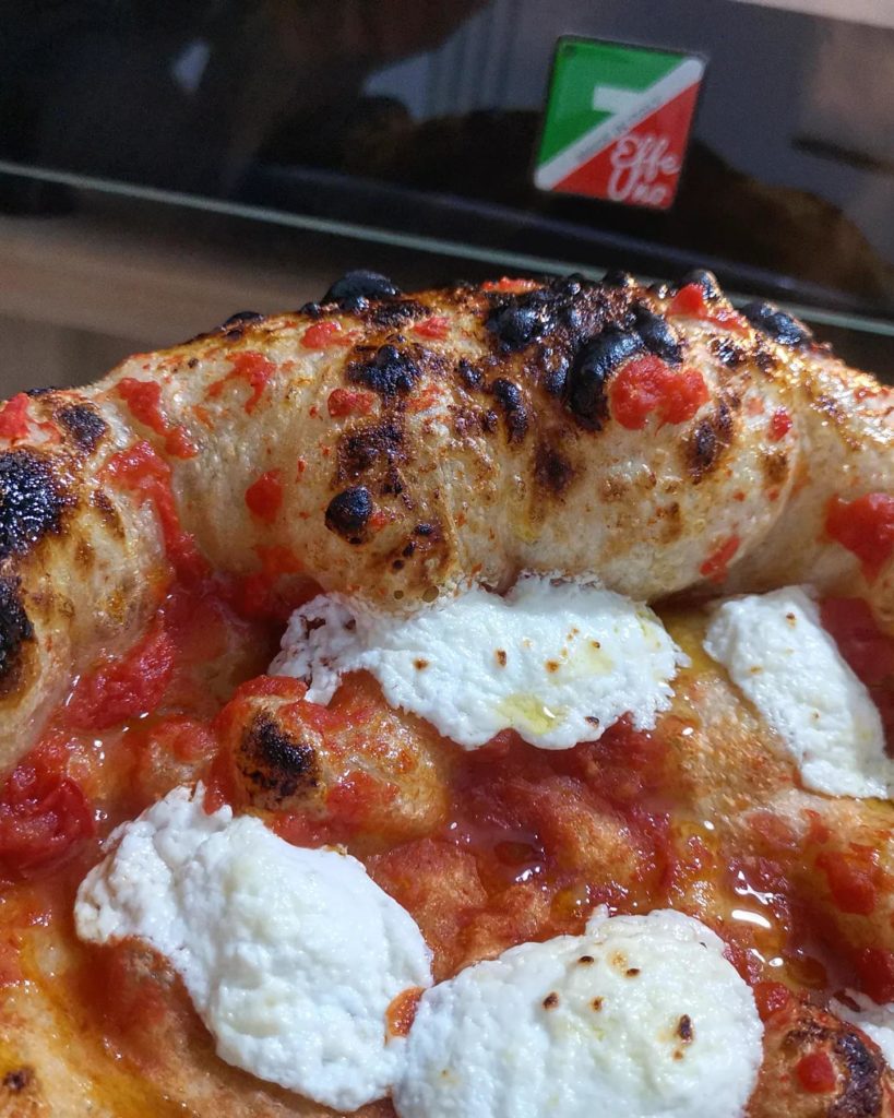 Crust & Caprino cheese