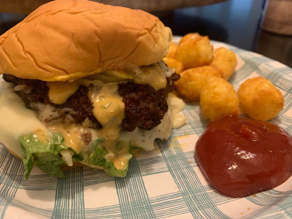 My ugly lunch burger