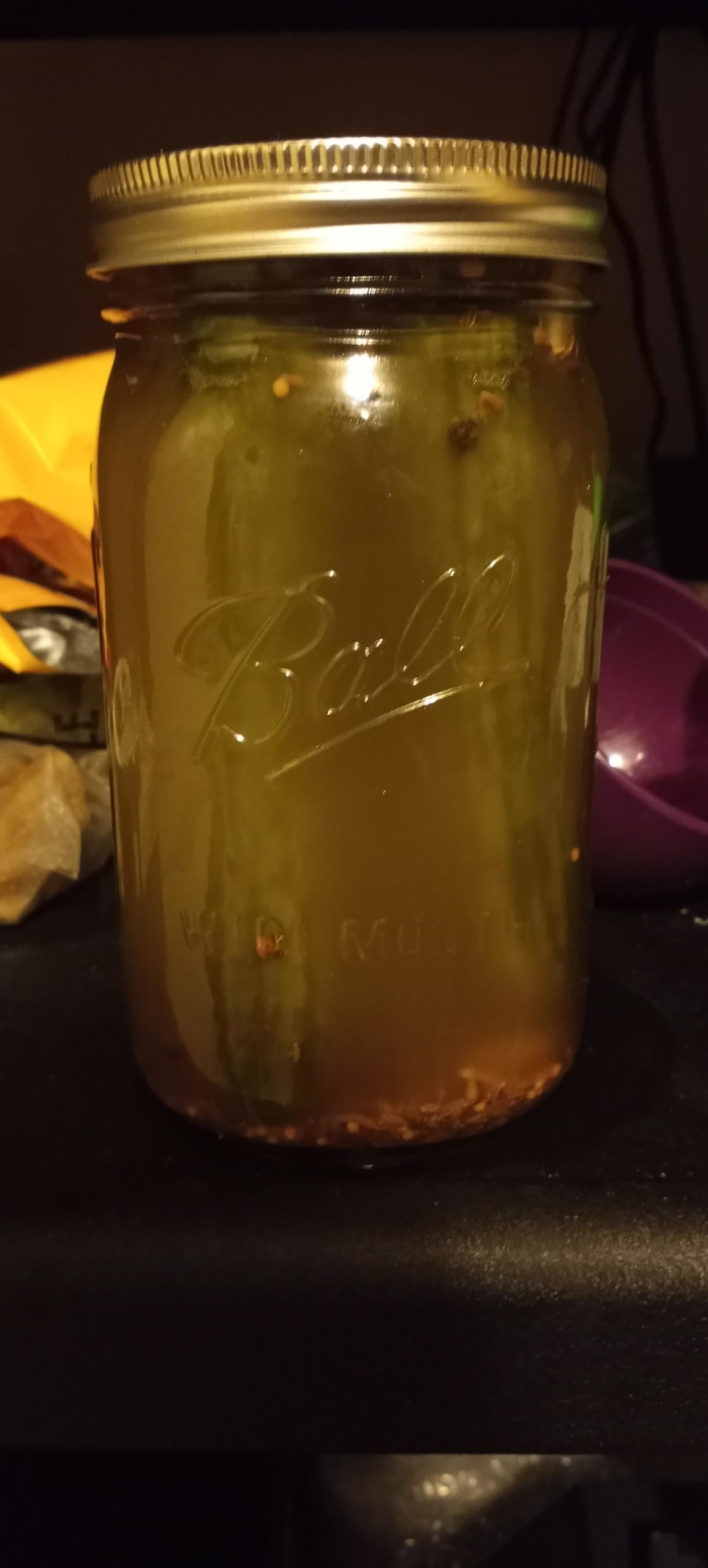 Should my pickles be cloudy? Dining and Cooking