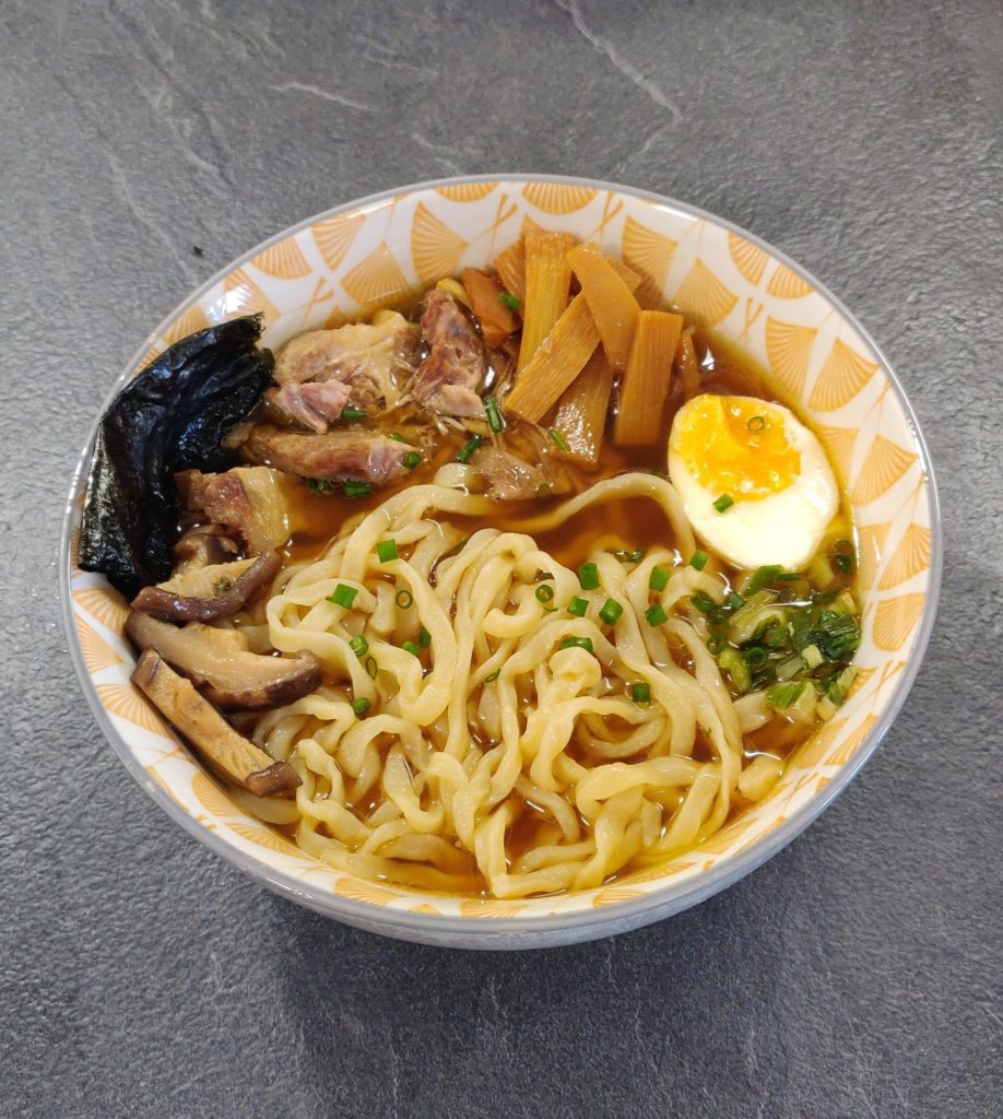 Ramen (homemade broth and noodles)