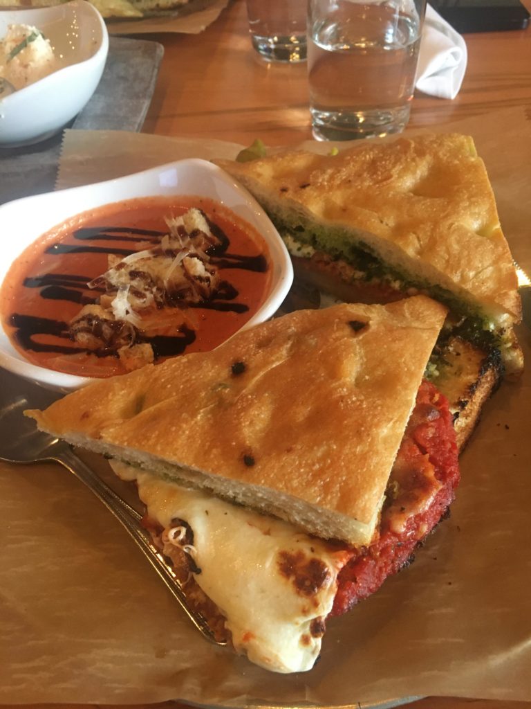 A really good, really big chicken parm