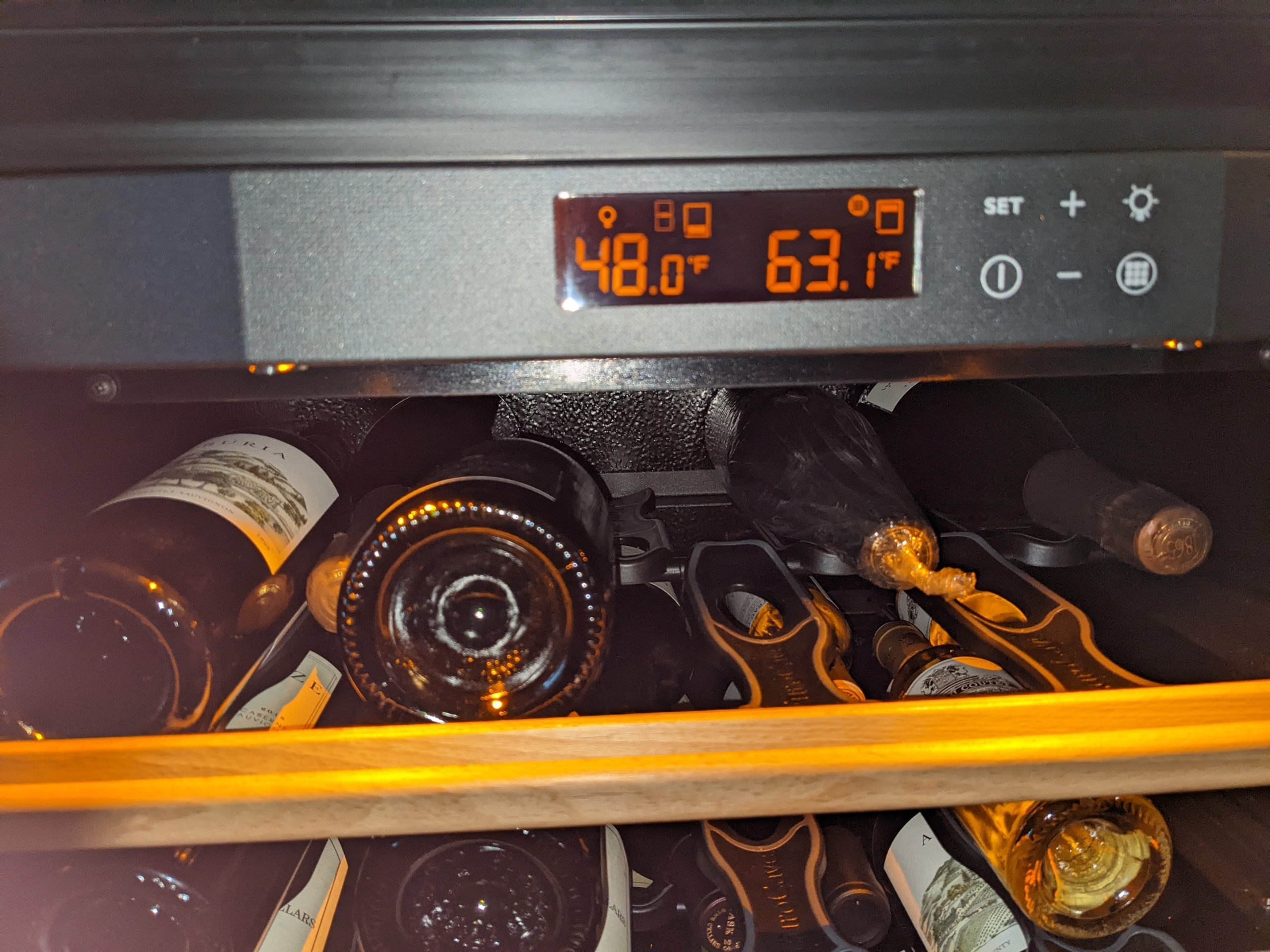 Wine Fridge Temps Dining and Cooking