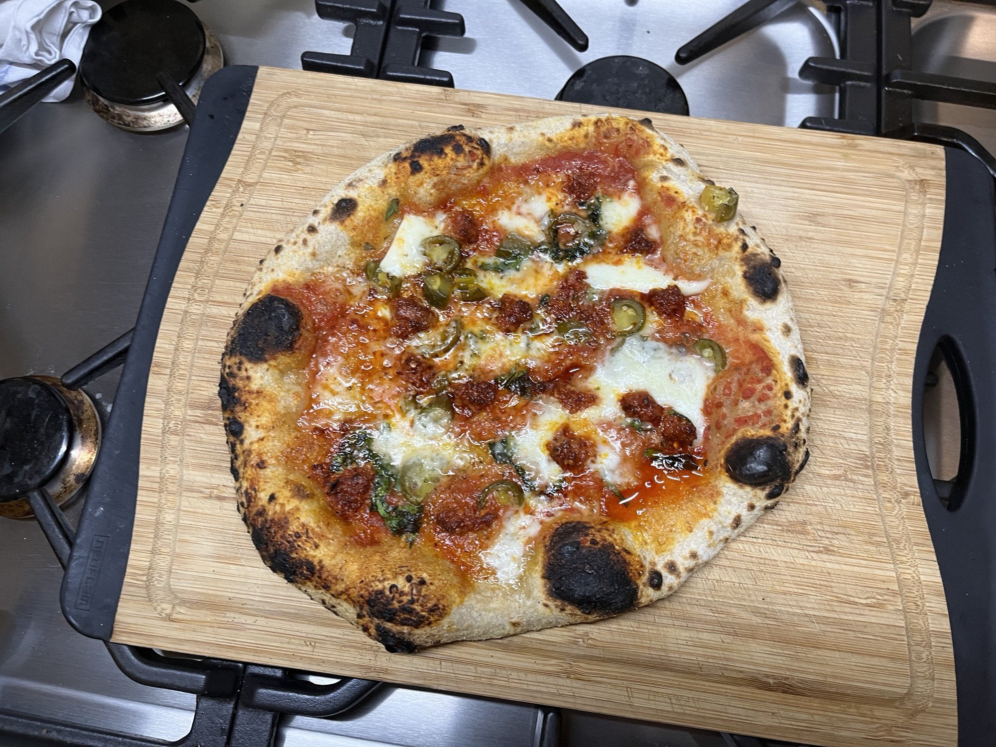 Ken Forkish’s sourdough pizza Dining and Cooking