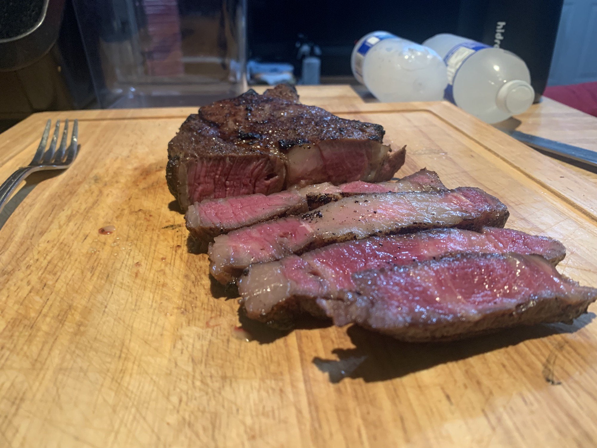 Ribeye. New cook method. Dining and Cooking