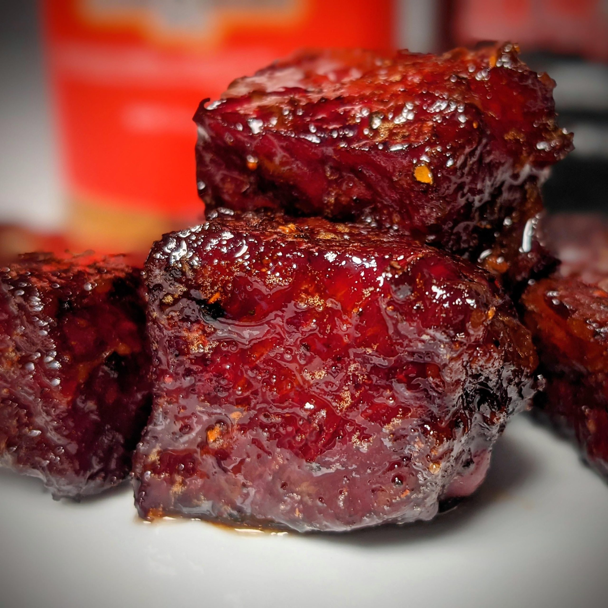 [OC] Chuck Roast Burnt Ends Dining and Cooking