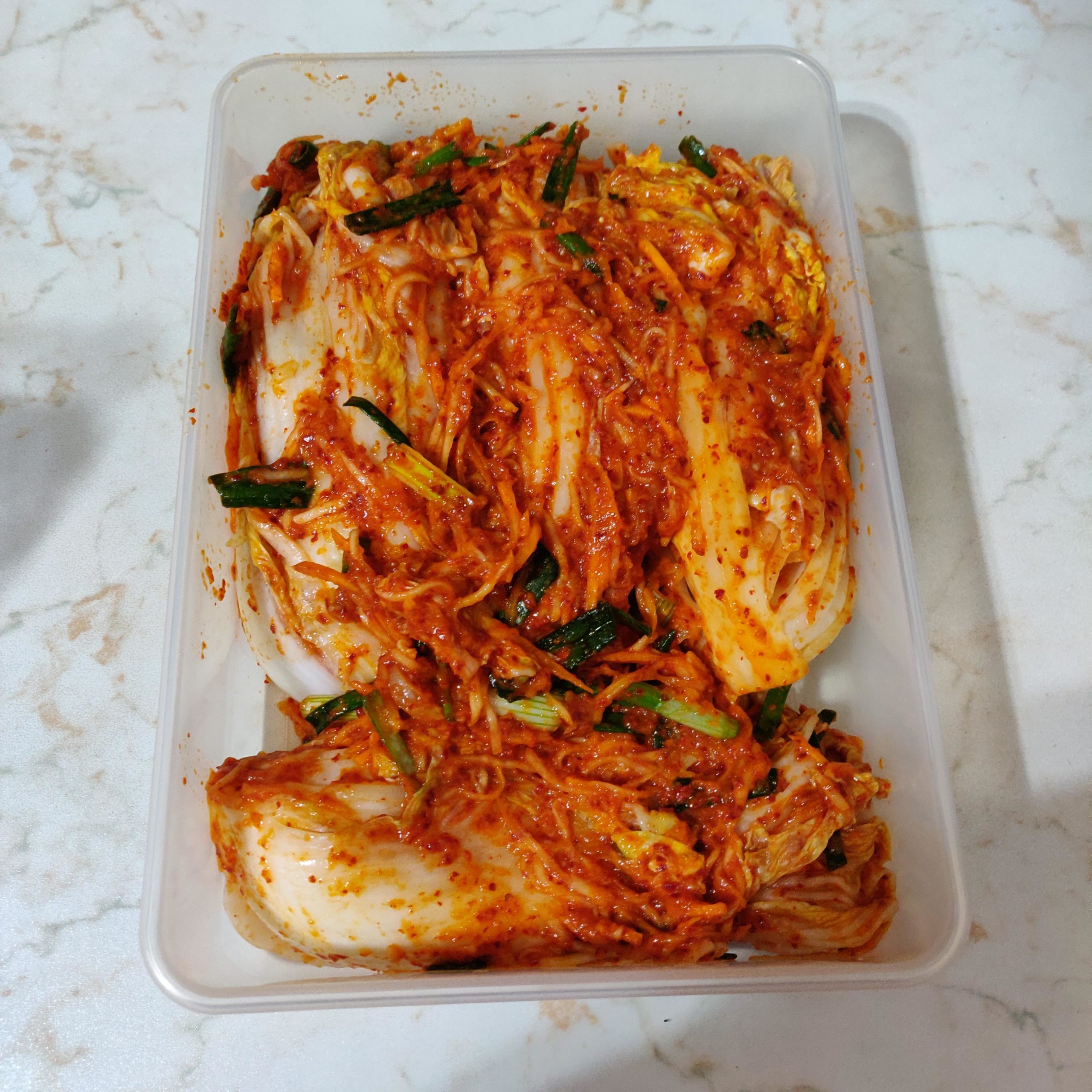 Regular cabbage kimchi Dining and Cooking