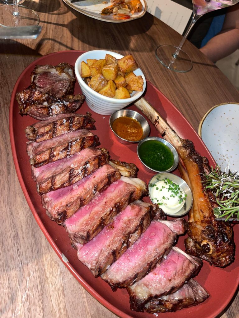 [i ate] 40 Oz Tomahawk Steak