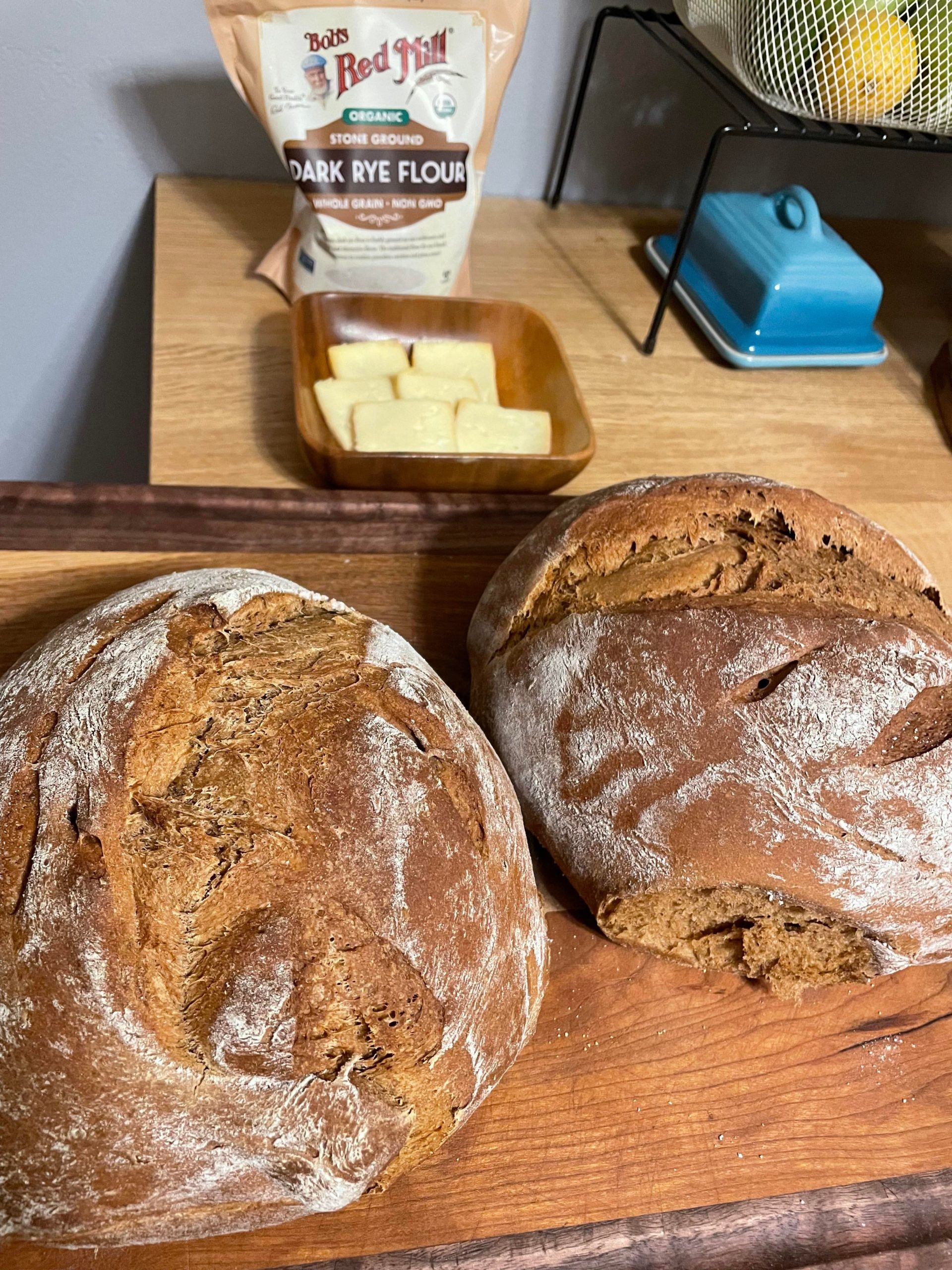 Dark rye for some Limburger sandwiches Dining and Cooking