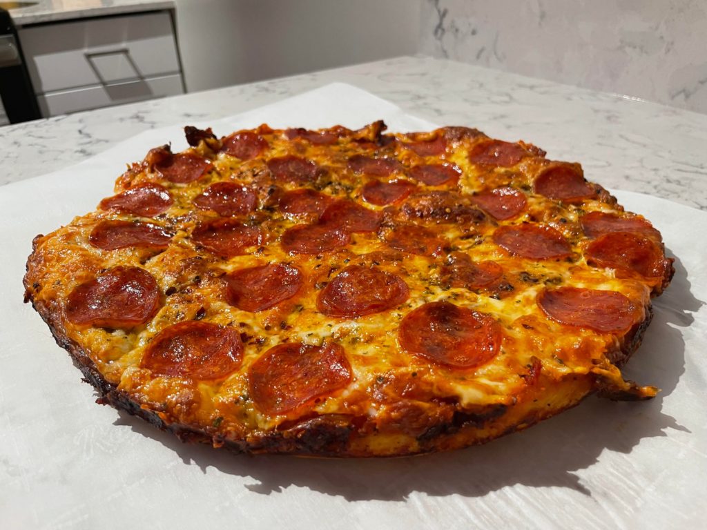 [Homemade] Detroit Style (Circular) Pizza