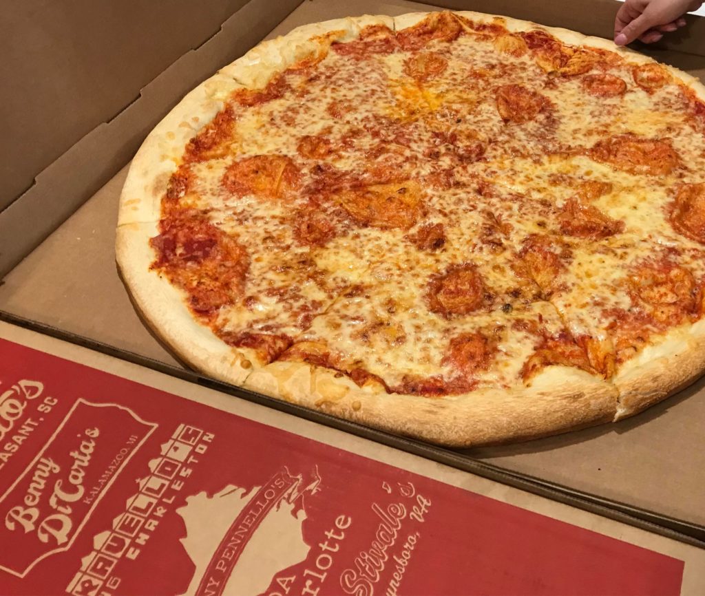 Benny’s Pizza, Virginia.