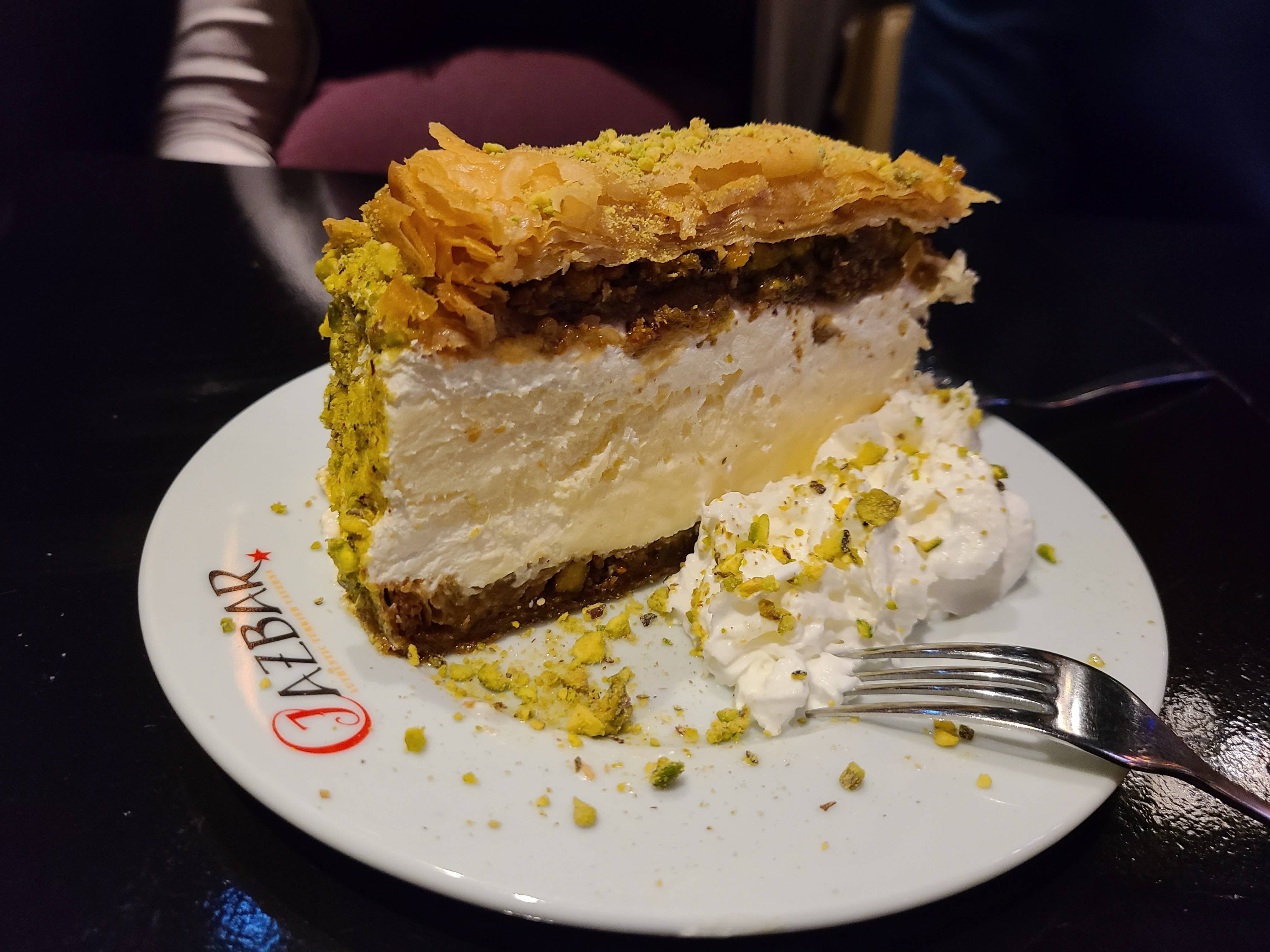 Baklava cheesecake Dining and Cooking