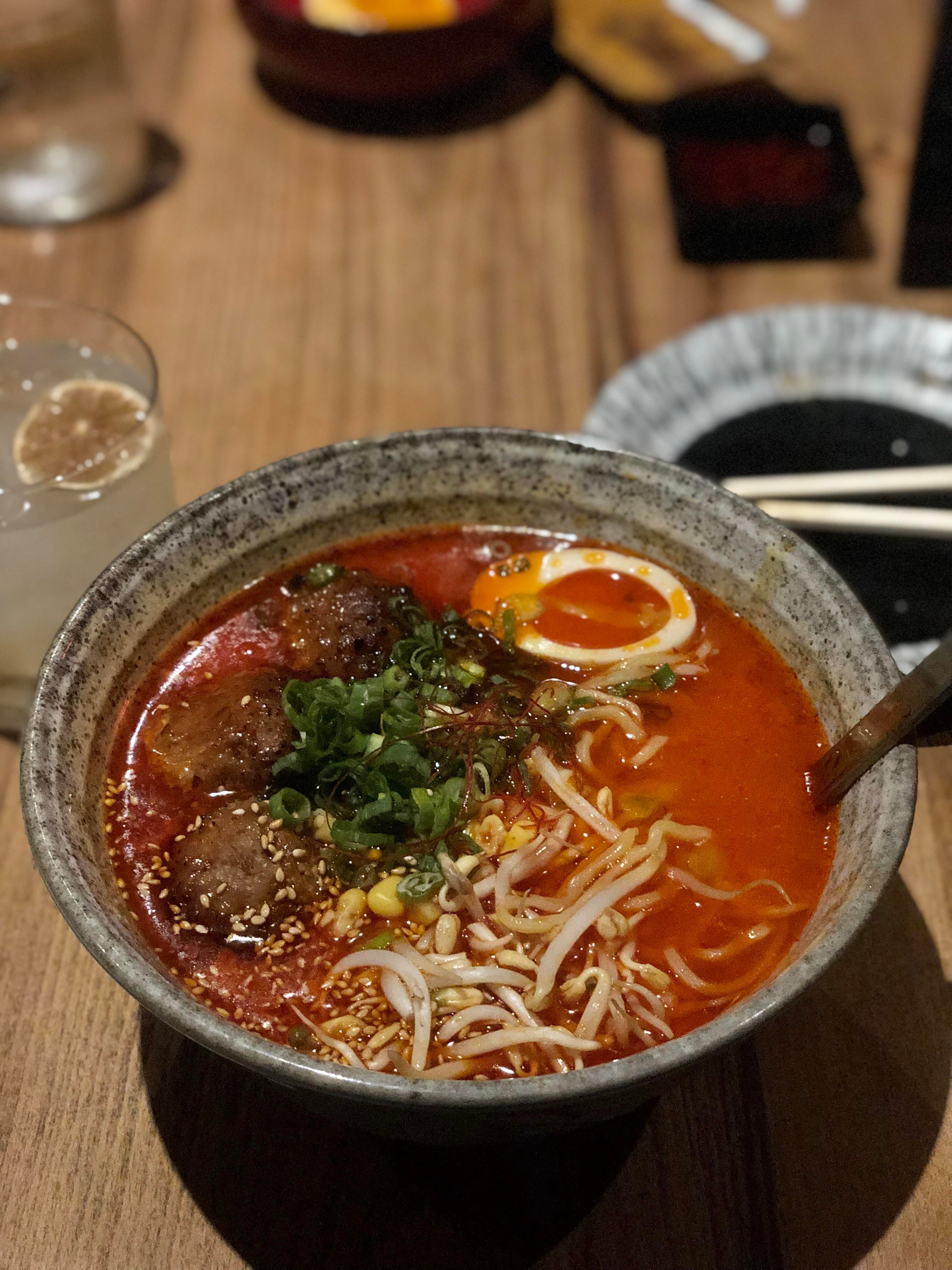 Spicy Miso ramen Goro Ramen in OKC Dining and Cooking