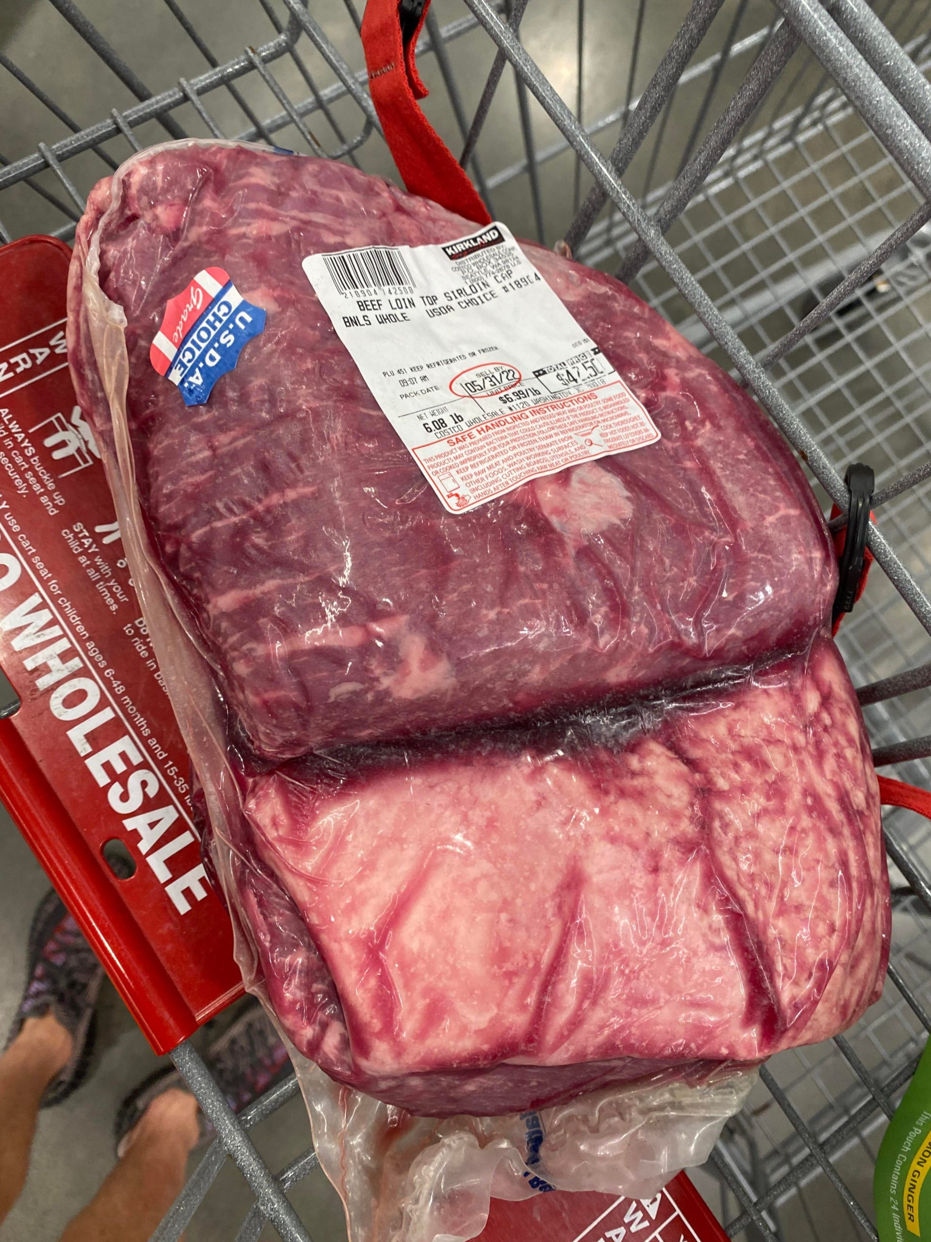 Costco Picanha. The real holy grail. Ribeye and New York’s on sale as