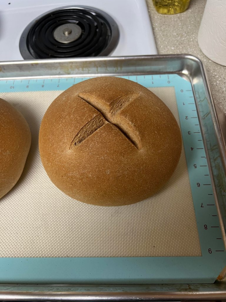 The most perfect loaf of bread I’ve ever made
