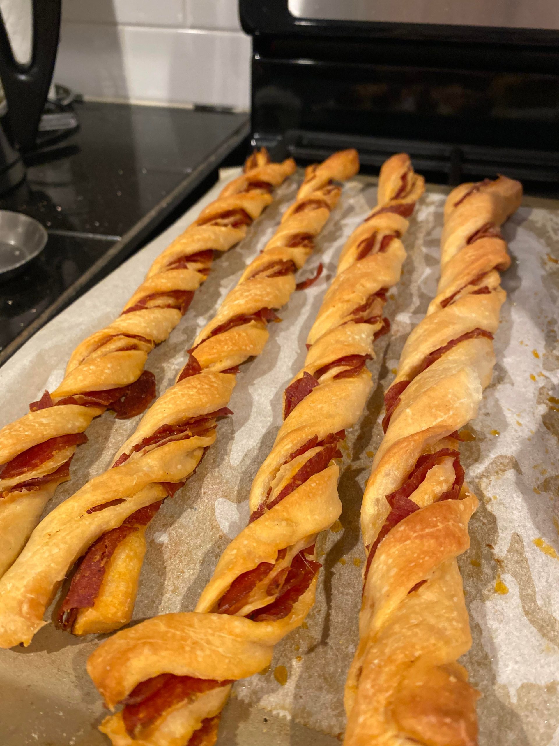 Pepperoni breadsticks Dining and Cooking
