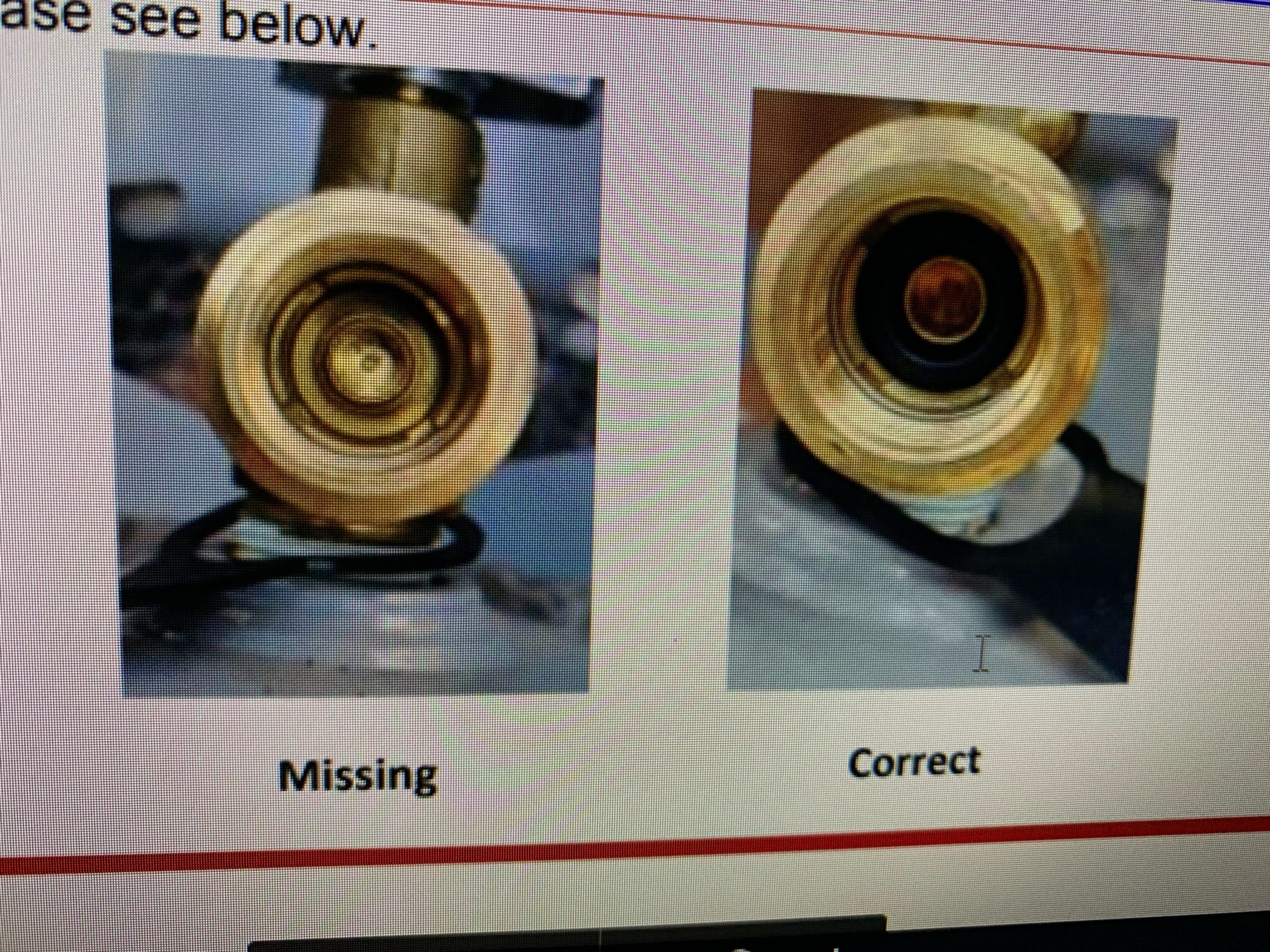 Manchester propane tank safety recall. Check for missing o ring on new