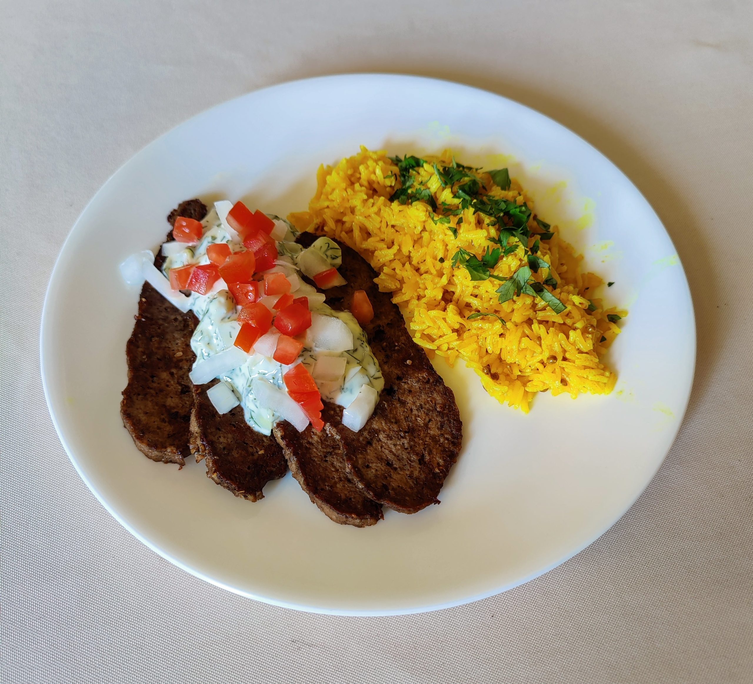Gyro D ner style Meat 4 Hours 150F Dining And Cooking gyro-d-ner-style-meat-4-hours-150f-dining-and-cooking