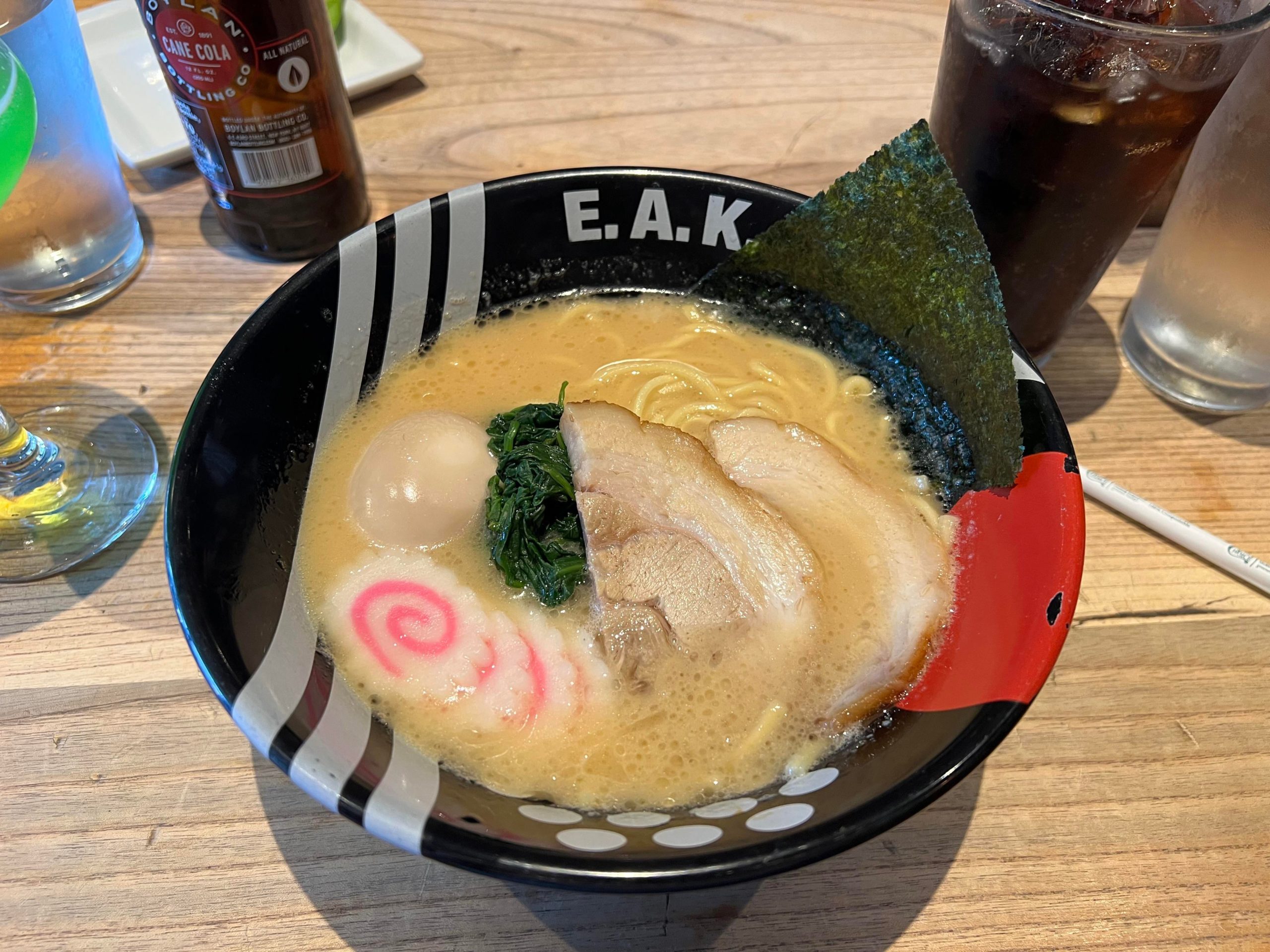 I ate ramen at E.A.K. Ramen West Village in New York City Dining and