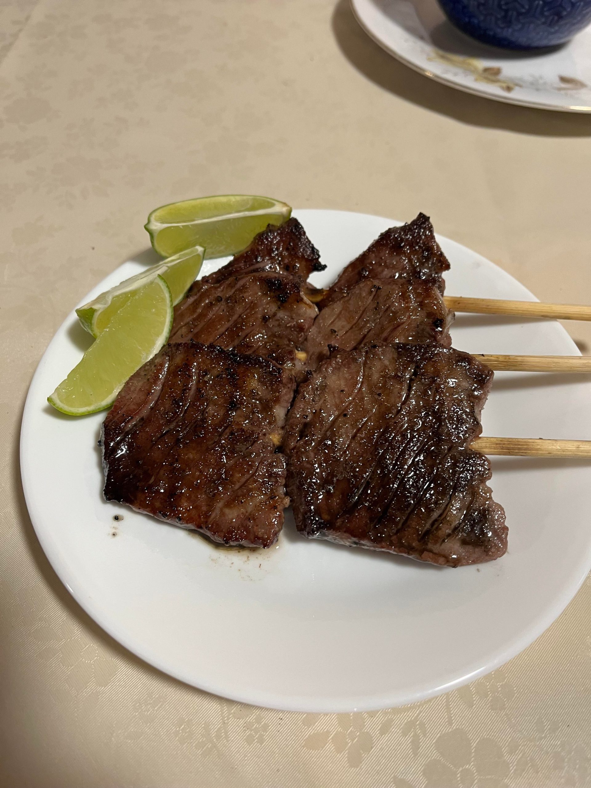 Beef Tongue Skewers Dining and Cooking