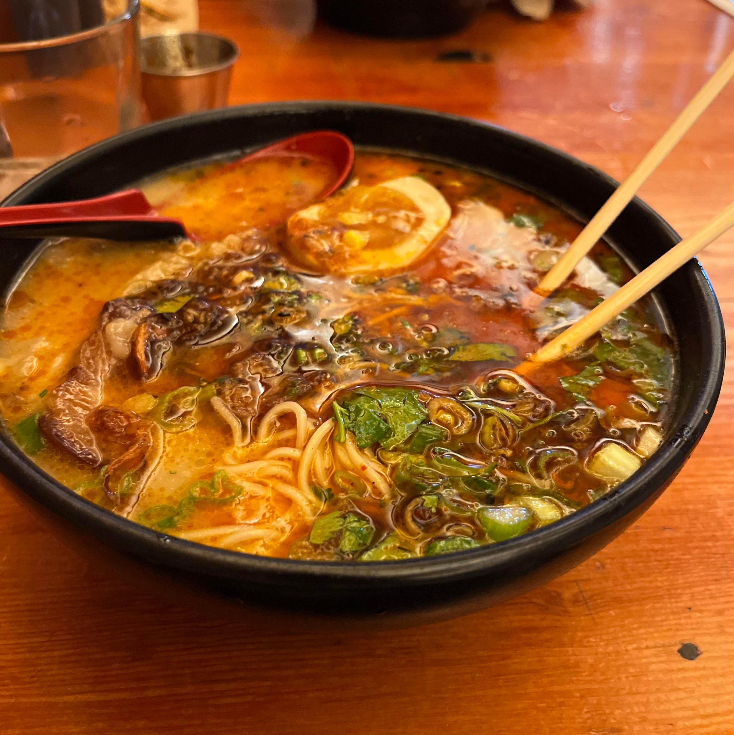 Tonkatsu Ramen from a restaurant close by me Dining and Cooking