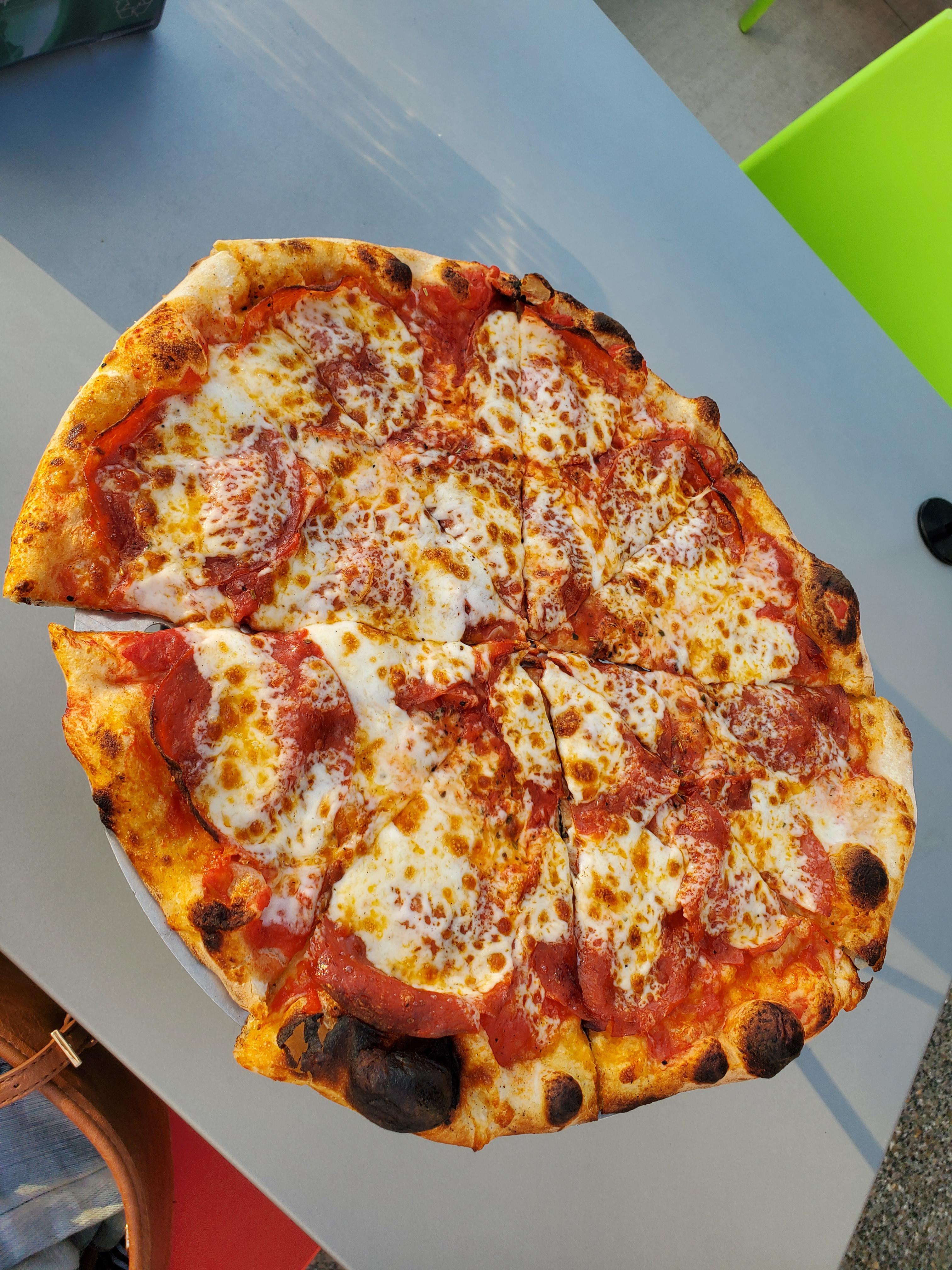 Classic pepperoni (large peps under cheese) Dining and Cooking